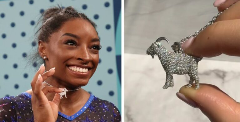 You Won’t Believe How Much Simone Biles’ Iconic Olympic Goat Necklace is Worth!