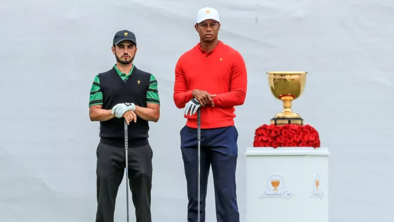 Tiger Woods *Crushes* LIV Golf Opponent, Makes Him *Eat His Words* in Epic Presidents Cup Showdown!