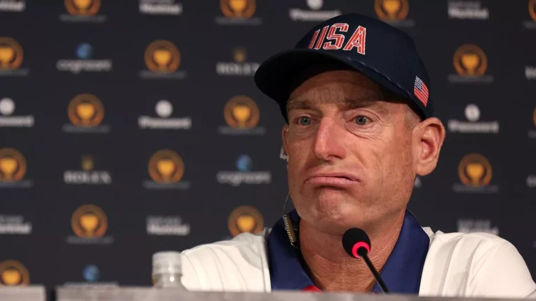 Jim Furyk has clear message in response to rival team’s wild celebrations at Presidents Cup