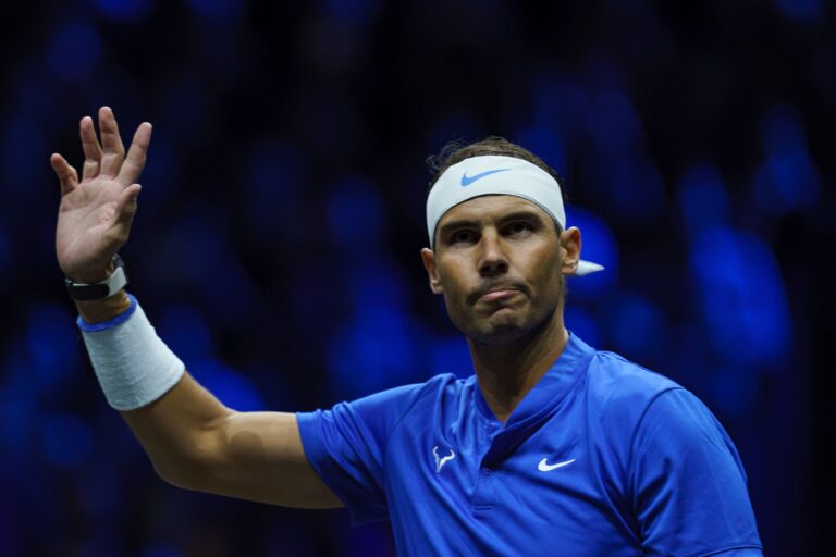 “Rafael Nadal’s Shocking Laver Cup Withdrawal: What’s Next for the Tennis Legend?”