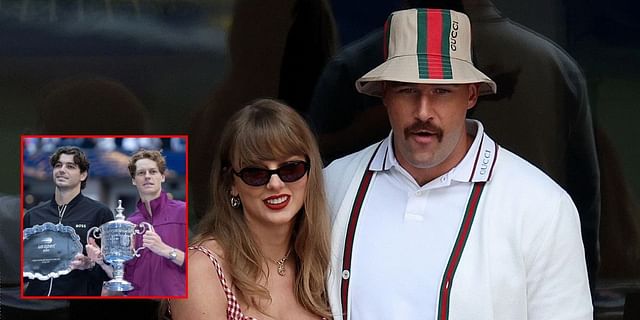 “Travis Kelce Reveals He Wanted to Heckle Jannik Sinner During ‘Surprisingly Quiet’ US Open Final with Taylor Swift!”