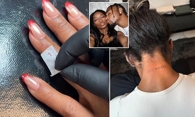 Simone Biles gets romantic new tattoo for husband Jonathan Owens