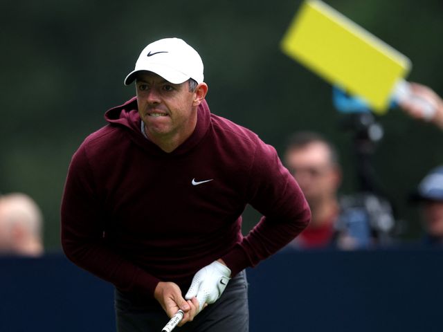 “Rory McIlroy’s Wild Moment: Club Head Flies Off Mid-Swing in Dramatic Start to BMW PGA Championship!”