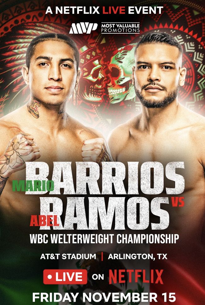 Breaking News: Barrios vs. Ramos Joins the Epic Netflix & MVP Paul vs. Tyson Showdown