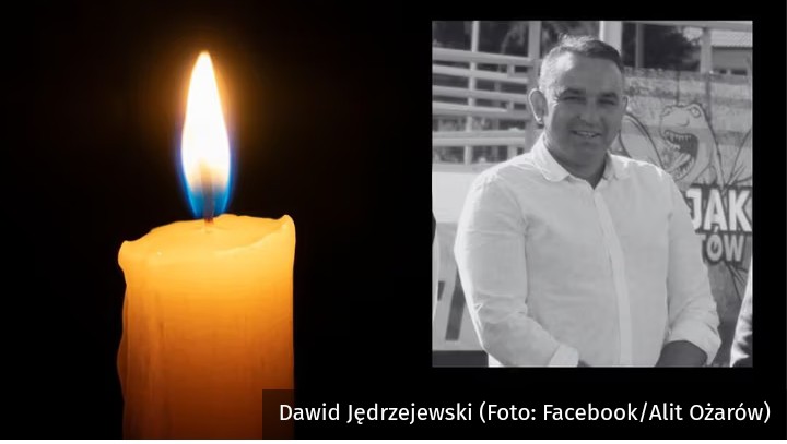 Tragiczny wypadek pod Kielcami: Zmarł trener juniorów Alitu Ożarów Damian Jędrzejewski