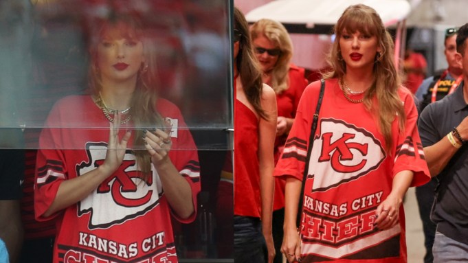 Taylor Swift Sparks Frenzy in Jaw-Dropping Vintage Chiefs T-Shirt Dress at Bengals Game – Is It All for Travis Kelce?!