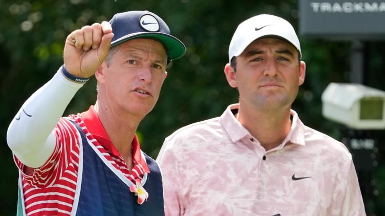 How much money did Scottie Scheffler’s caddie earn after winning the FedEx Cup title?