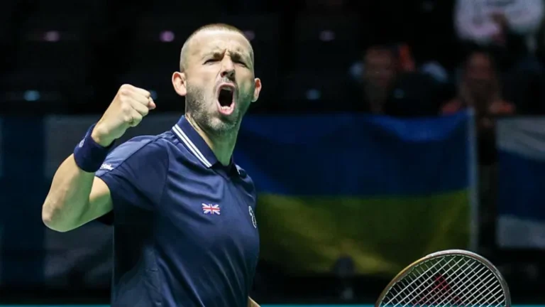 “Dan Evans Powers Great Britain to Thrilling Davis Cup Victory—Shocks the Crowd with Epic Performance!”