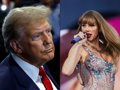 Swifties Fire Back at Trump, Raise $40K for Kamala Harris After His Anti-Taylor Rant!