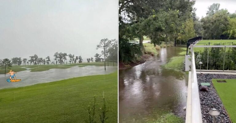 Tiger Woods Escapes the Wrath of Hurricane Milton: Rory McIlroy’s £17M Mansion at Risk of Devastation”