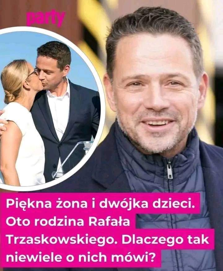 Piękna żona i 2 dzieci To rodzina Rafała Trzaskowskiego. Dlaczego jest tak mało… Zobacz więcej