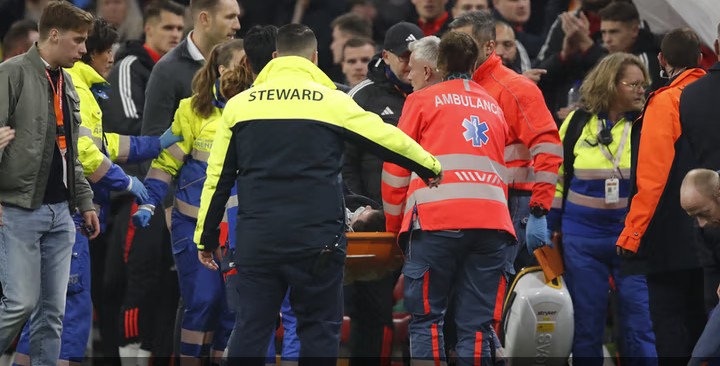 Mecz Ligi Narodów przerwany! Dramatyczne obrazki na stadionie