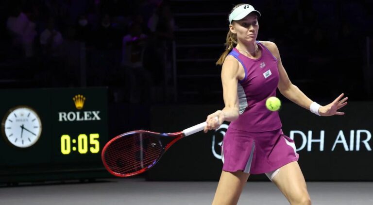 WTA Finals. Aryna Sabalenka pokonana! Jelena Rybakina zaskoczyła faworytkę na pożegnanie z Rijadem