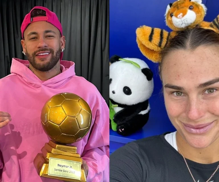 Fani oniemieli po tym, co Neymar napisał do Aryny Sabalenki. Wcześniej spotkali się w Rijadzie