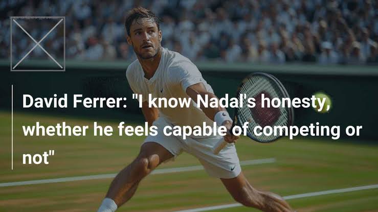 David Ferrer: “I know Nadal’s honesty, whether he feels capable of competing or not”