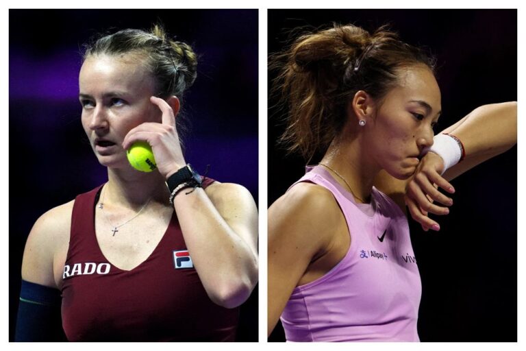 Czas na pierwszy półfinał WTA Finals. Krejcikova gra z Zheng [NA ŻYWO]