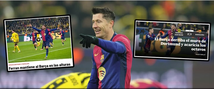 Hiszpanie piszą tylko o nim! A Robert Lewandowski? “Dyskretny występ”