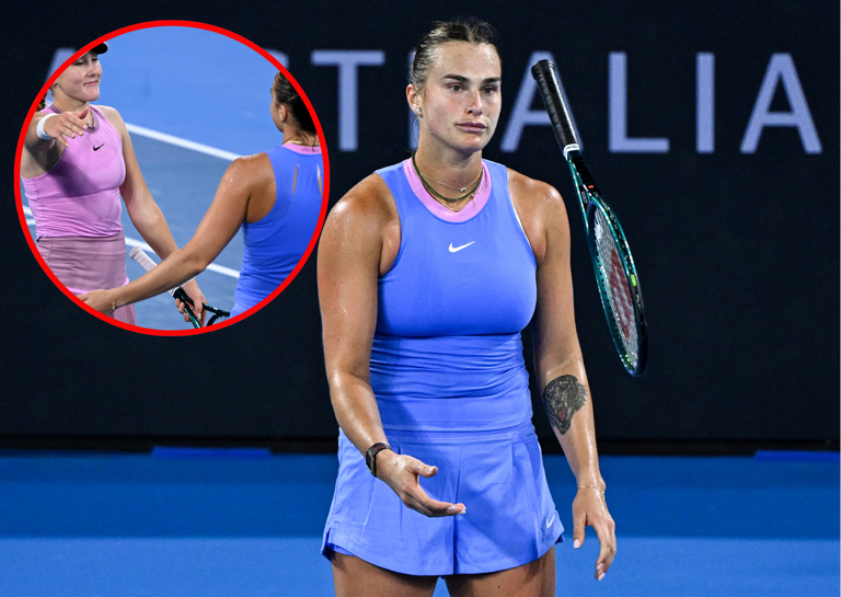 Sceny w Brisbane. Sabalenka wygrała i odmówiła Rosjance. Nawet się nie zawahała