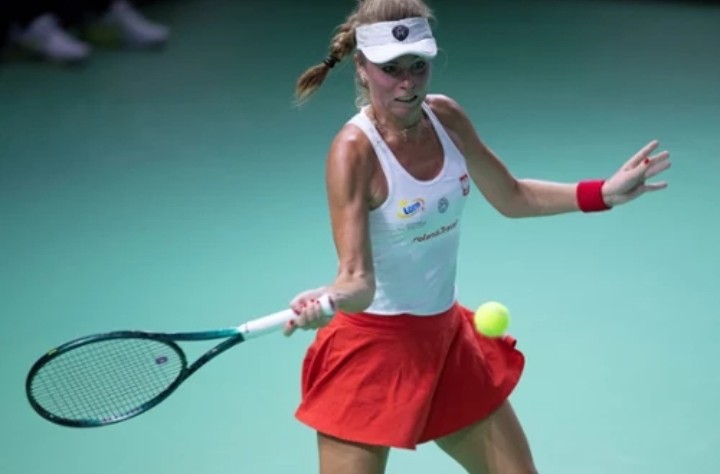 Magdalena Fręch walczyła z triumfatorką turnieju WTA. Doszło do niespodzianki