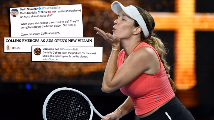 Danielle Collins zmieszana z błotem! Nowe nagranie nie zostawia złudzeń [WIDEO]