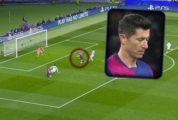 Nie do wiary, co Lewandowski zrobił w 60. minucie. Będzie się za nim ciągnęło