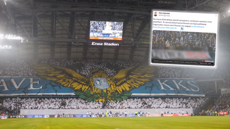 Skandal na meczu Lecha Poznań. Obrzydliwie zemścili się na znanym dziennikarzu