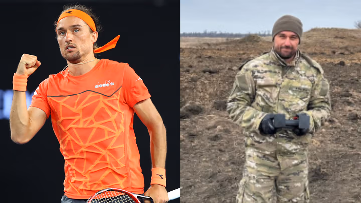 Kilka lat temu grał o półfinał Australian Open. Teraz walczy na wojnie. “Wolałbym być martwy”
