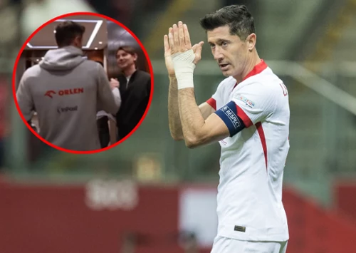 Lewandowski się tego nie spodziewał. Nagła wizyta na Narodowym, wielkie wyróżnienie