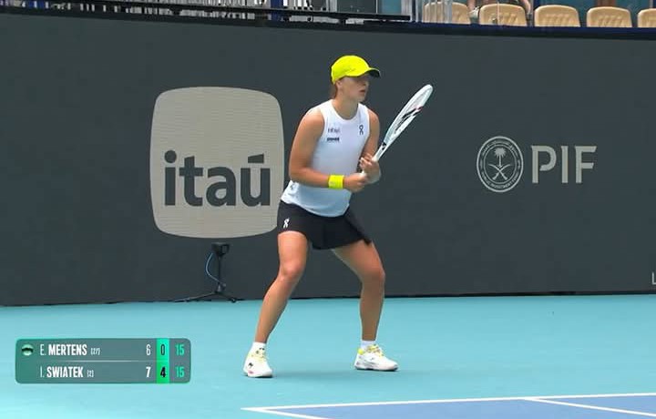 Tak wygląda ranking WTA po tym, co się stało w meczu Świątek – Mertens w Miami