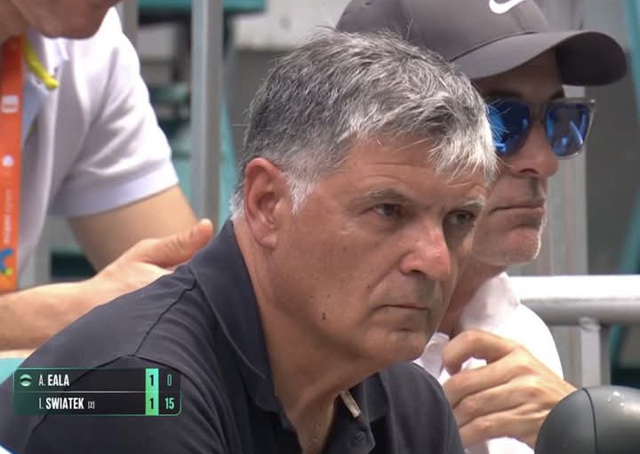 Legenda na meczu Świątek w Miami. Był przeciwko Polce