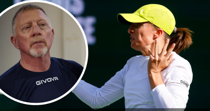 Nawet Boris Becker komentuje szokujące zachowanie Igi Świątek. Amerykanie się wściekli