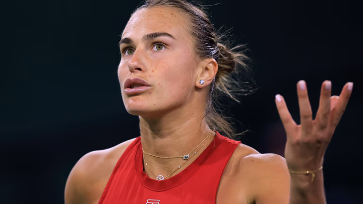 Aryna Sabalenka dostała dwa niewygodne pytania. Stanowczo odpowiedziała
