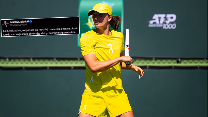 Pilne wieści tuż przed meczem Igi Świątek. Prosto z Indian Wells