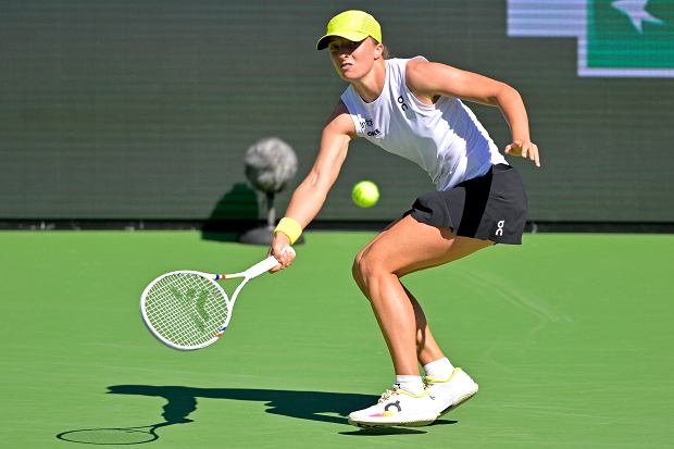 58 minut i nastąpił koniec! Sensacyjny mecz Igi Świątek w Indian Wells