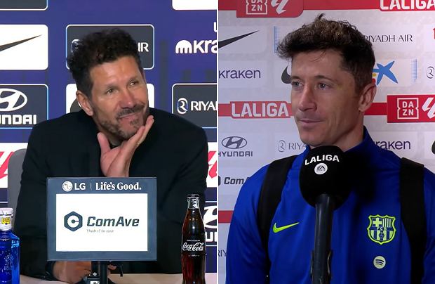 Hiszpan nawet się nie kryje. Oto co myśli o Lewandowskim i Simeone. “Tchórz”