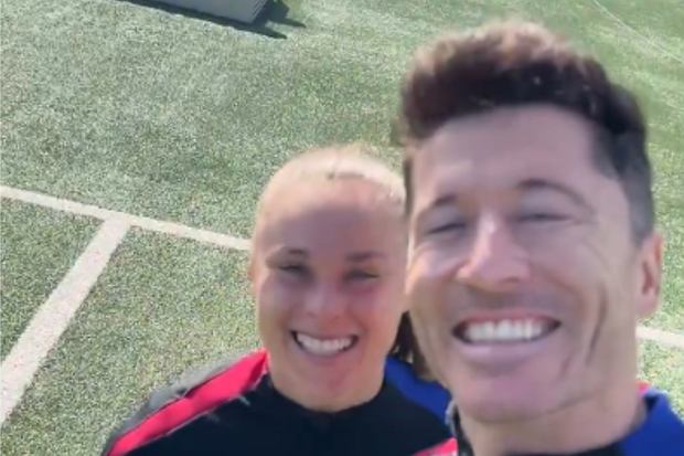 Barcelona pokazała nagranie Lewandowskiego i Pajor. Te słowa mówią wszystko