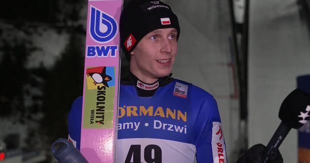 Wąsek na podium! Powiedział, co czuł, gdy siedział na belce. Co za szczerość!