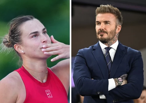 Aryna Sabalenka dostała wyjątkowy prezent. Wręczył go David Beckham