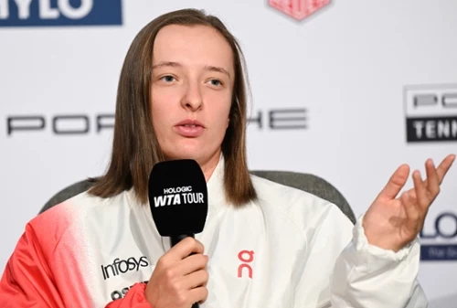 Potyczka słowna na konferencji Świątek. Polka starła się z dziennikarzem