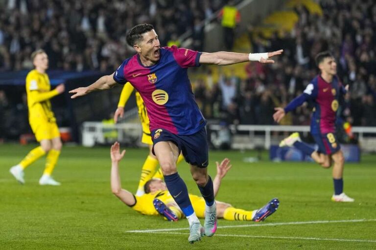 Popis Barcelony i Lewandowskiego w ćwierćfinale LM