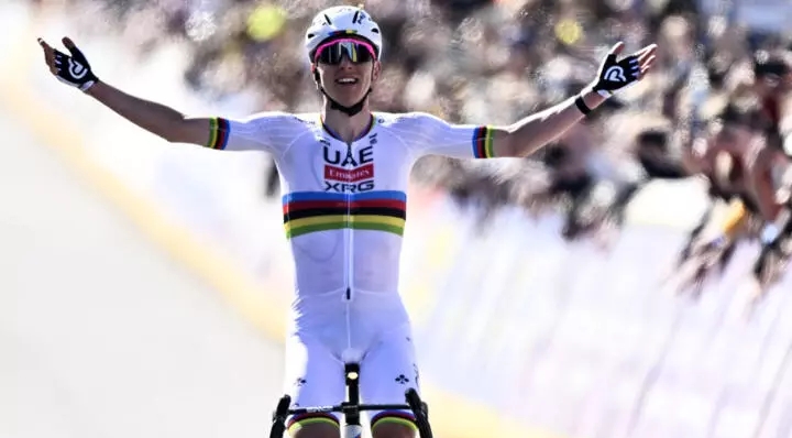 Pogacar wins Van der Poel duel at cycling’s Tour of Flanders