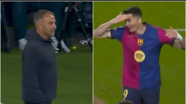 Flick nie wytrzymał po tym, co zrobił Lewandowski. Reakcja mówi wszystko