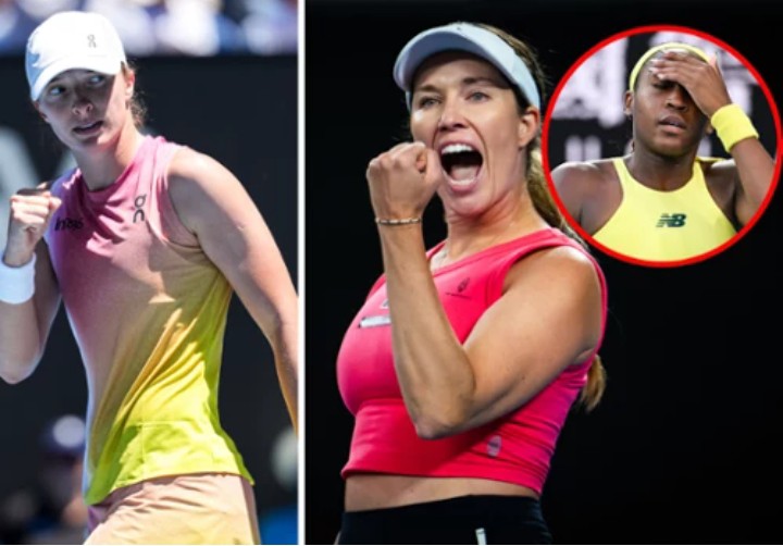 Collins uderzyła w Świątek, do akcji wkroczyła Coco Gauff. Wypaliła bez wahania
