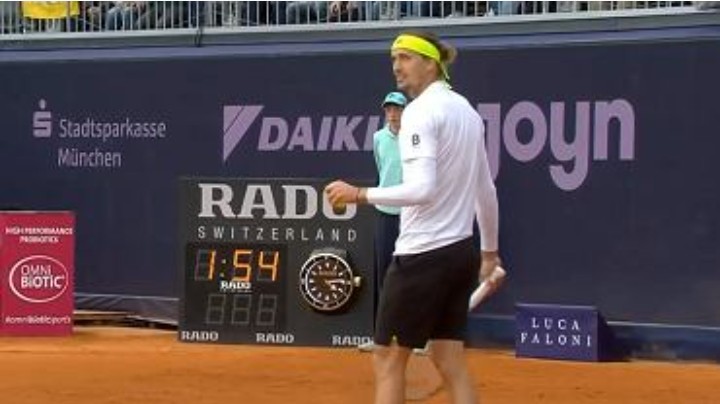 Skandal w trakcie meczu Zvereva. Rodak wykrzyczał do niego coś takiego
