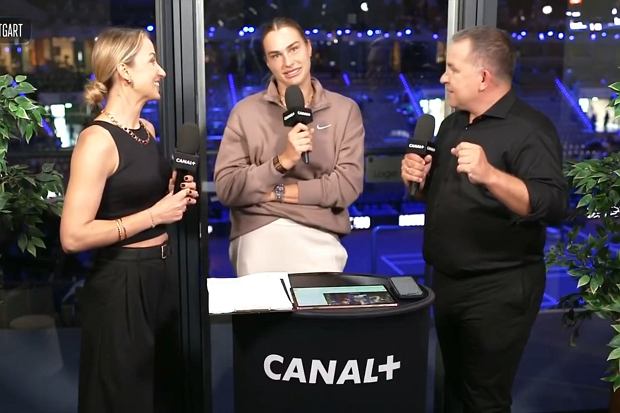 Sabalenka stanęła przed kamerą. Nagle poprosiła wszystkich Polaków