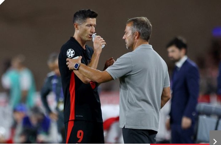 Dzieje się przed meczem Inter – Barcelona. Lewandowski naciska na Flicka